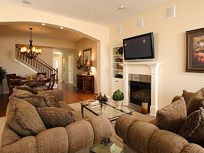 Family room at Ceres Gleann