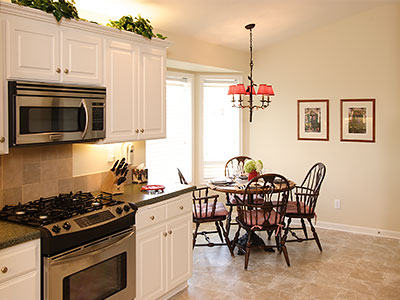 Kitchen nook at Ceres Gleann
